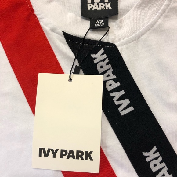 NWT Ivy Park Oversized Crop Top - Picture 4 of 7